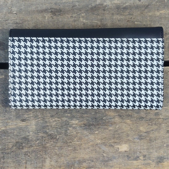 New! Vintage Ralph Lauren houndstooth wallet - Picture 3 of 6